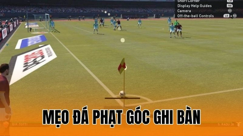 Mẹo Đá Phạt Góc Ghi Bàn
