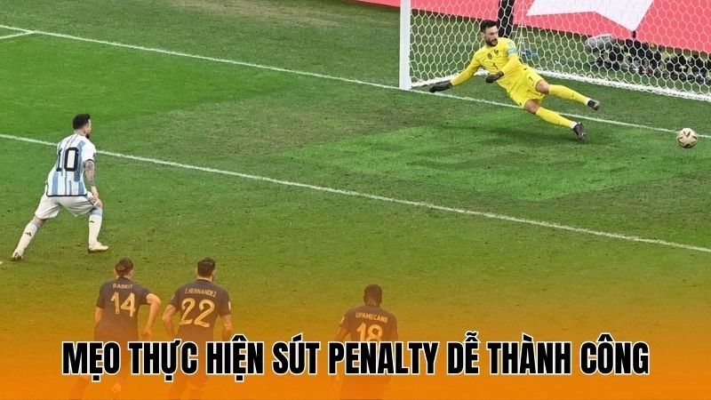 Mẹo thực hiện sút penalty dễ thành công Mẹo thực hiện sút penalty dễ thành công